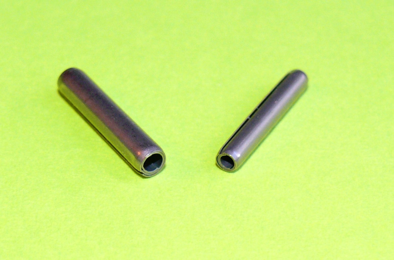 42 ASSORTED SPIRAL COILED ROLL PINS COMBO PACK