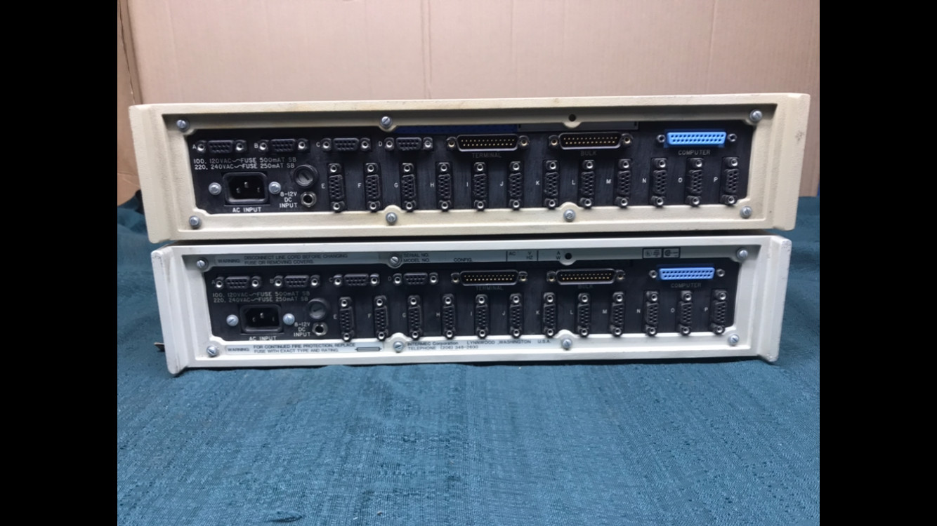 Vintage Intermec 9161A & 9161 Port Concentrator with Power Cords