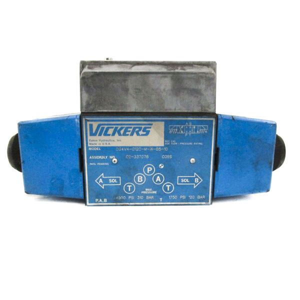 VICKERS DG4V4-012C-M-W-B5-10 02-337076 110/120V 1750-4500PSI NSNP