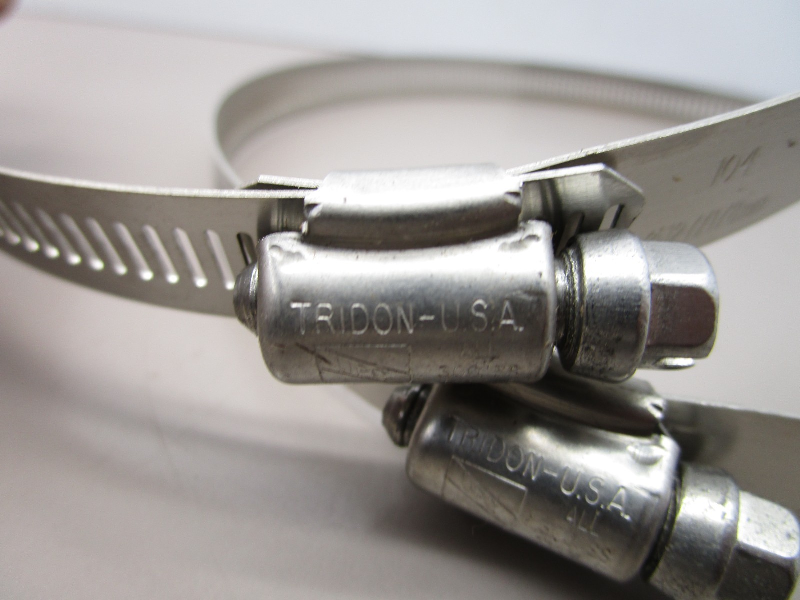 x2 Tridon-USA 104 Hose Clamp 127mm-178mm 5″-7″
