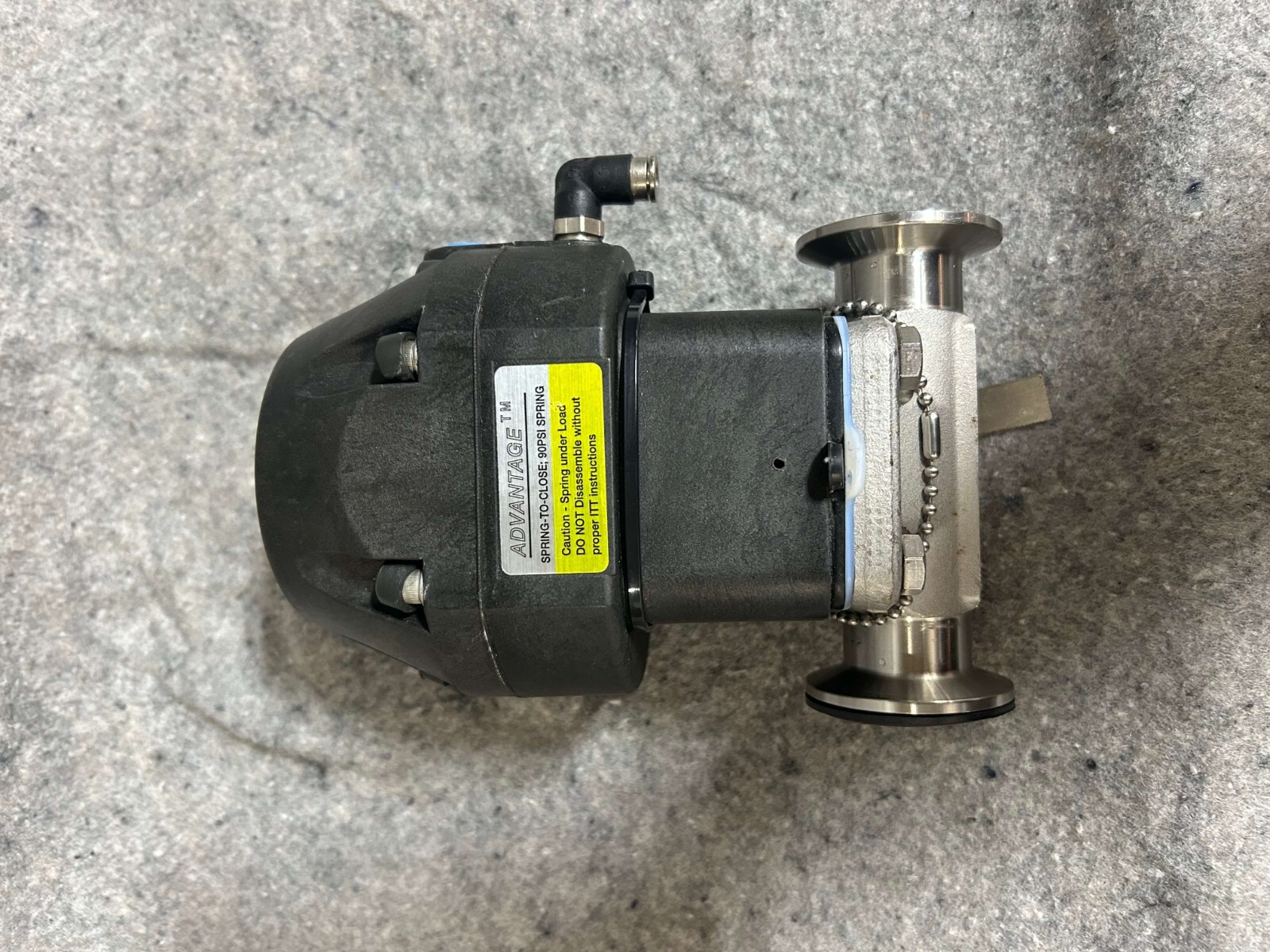 ITT Industries Advantage Pure-Flo Actuator 90 PSI