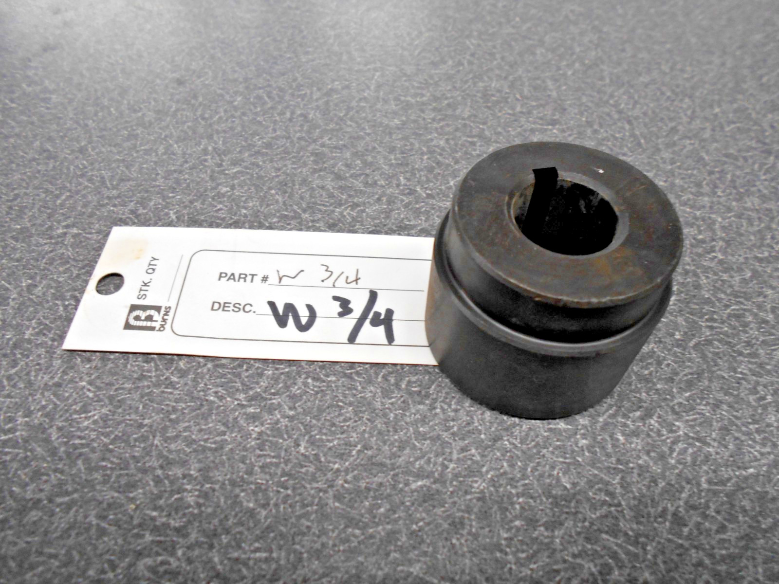 Weld-On Hub, Series W3/4. Round Bore. Burns/Tisco. NOS!