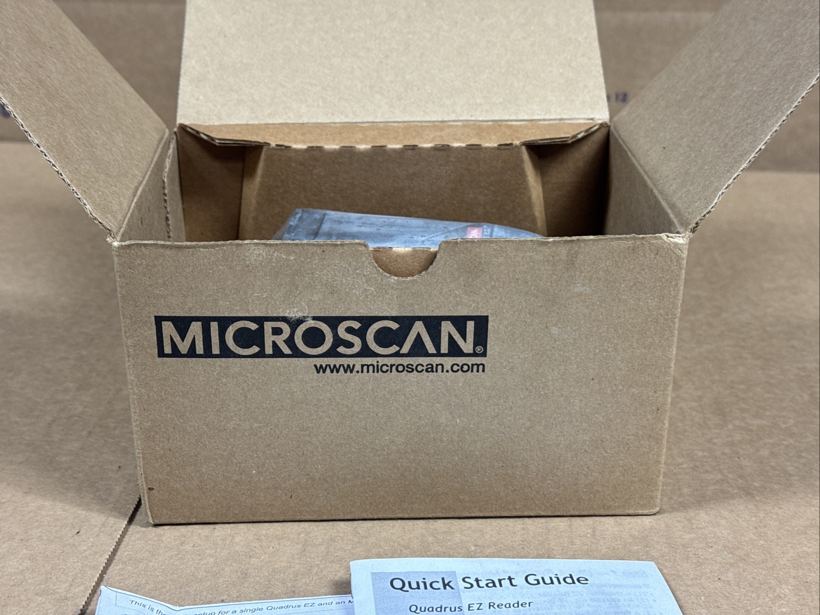 NEW Microscan FIS-6700-0012G Quadrus EZ Fixed Barcode Scanner FAST SHIPPING