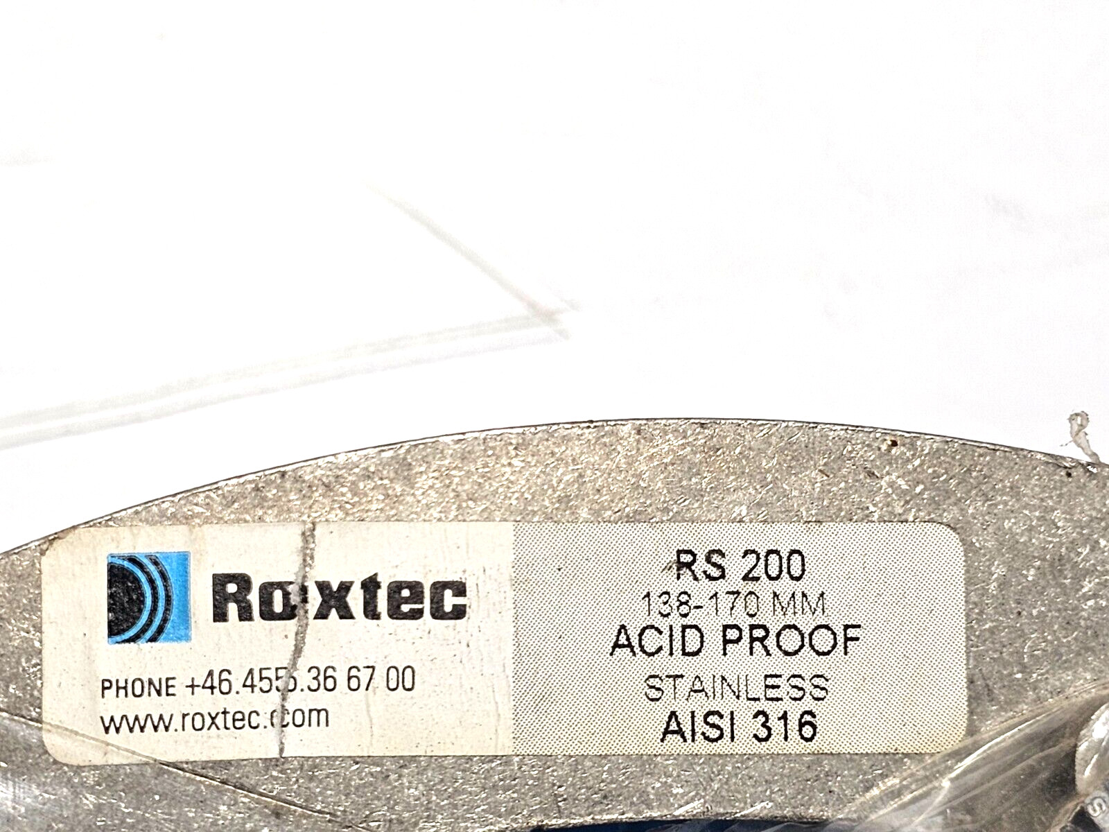 RS200 ROXTEC AISI 316 ROUND ENTRY SEAL 138-170MM RS 200