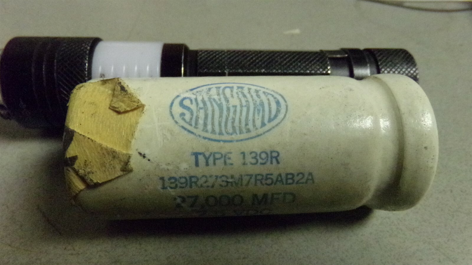 Sangamo 139R273M795AB2AS Capacitor 27k MFD 658-7834 *FREE SHIPPING*