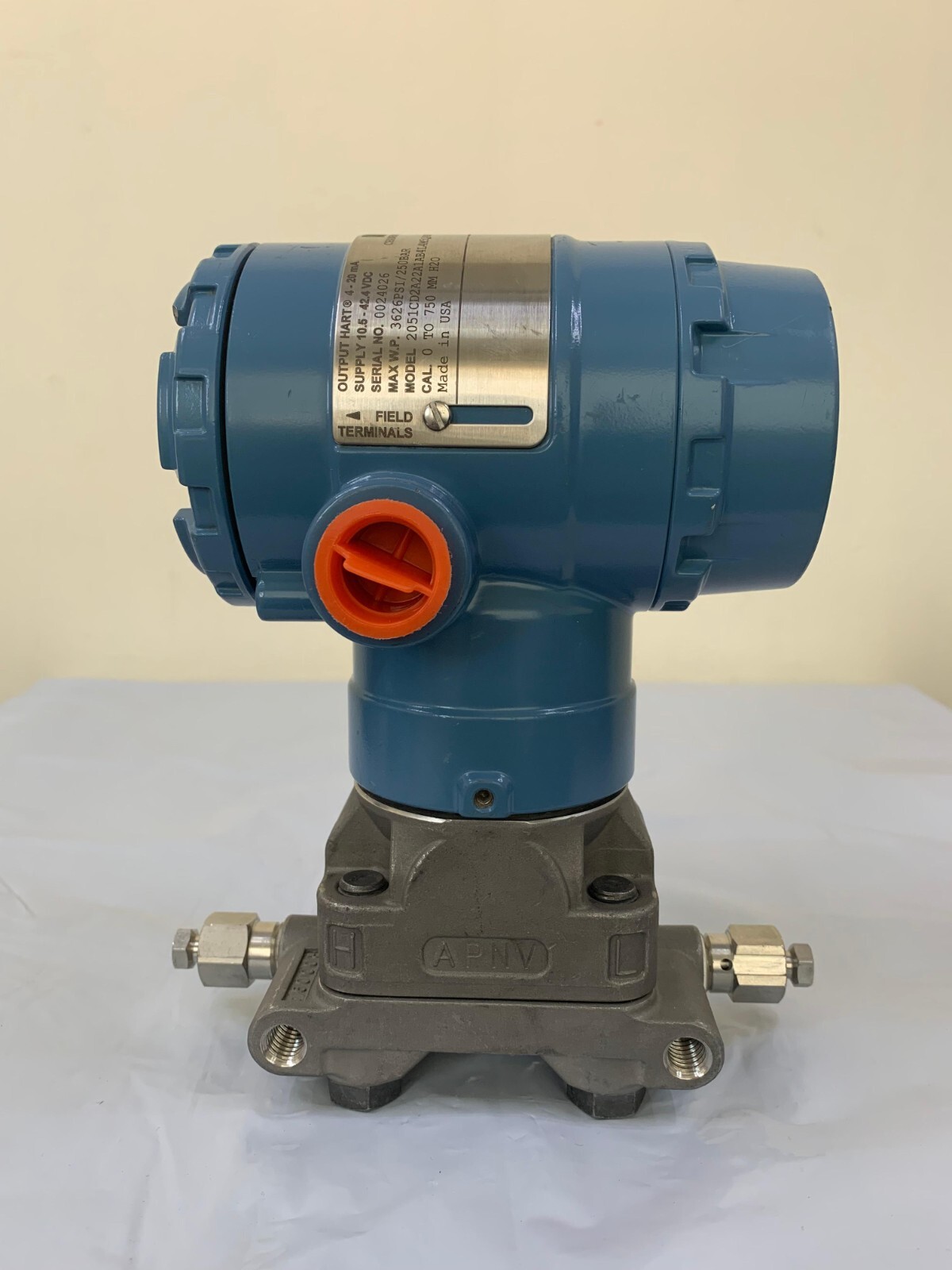 Rosemount / 2051 Pressure Transmitter / 2051CD2A22A1AB4L4M5Q4DF / 0 – 750 MM H2O
