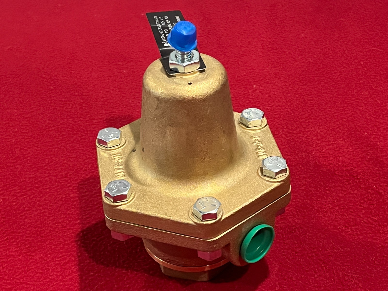 Pressure Regulator Valve #Bzcssszts01ad1-to 235 psi, 1/2″ Inlet-