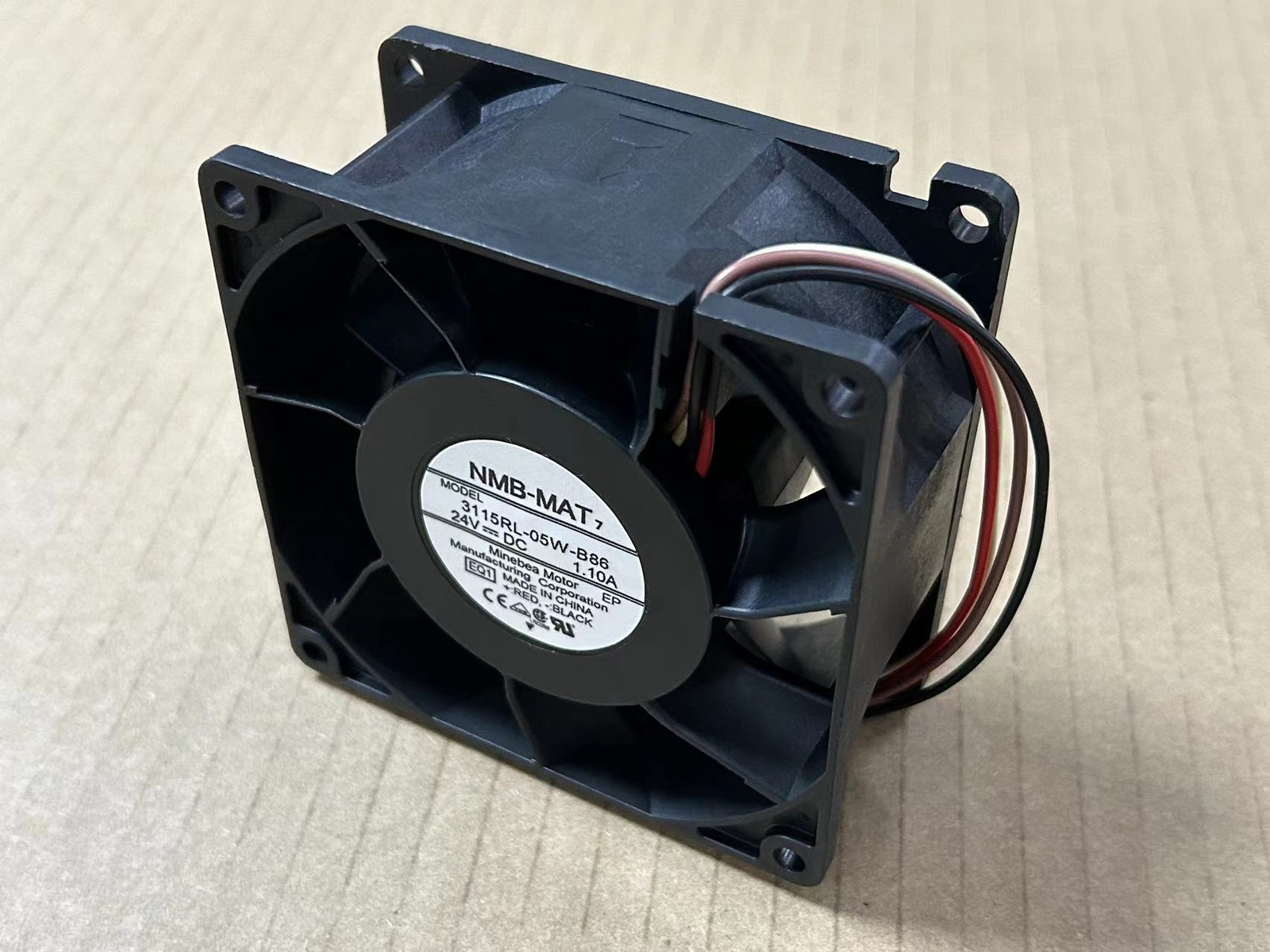 NMB-MAT 3115RL-05W-B86 24V 1.10A 8CM 4-wire inverter cooling fan 1PC