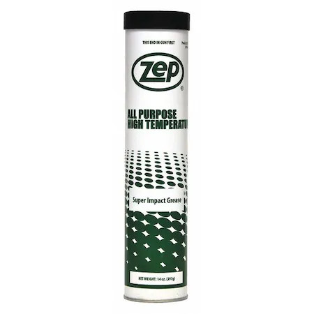 Zep 312104 Multipurpose Grease, 14 Oz, Cartridge, Mineral Base, 400 Degrees F