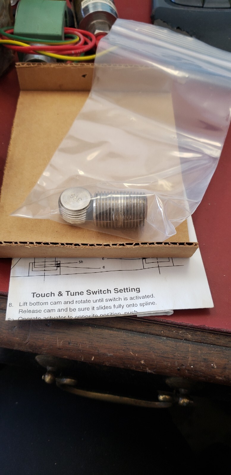 STONEL QUARTZ QZ2VE22 VALVE POSITION SENSOR – EXPLOSION PROOF ( B1-2D)