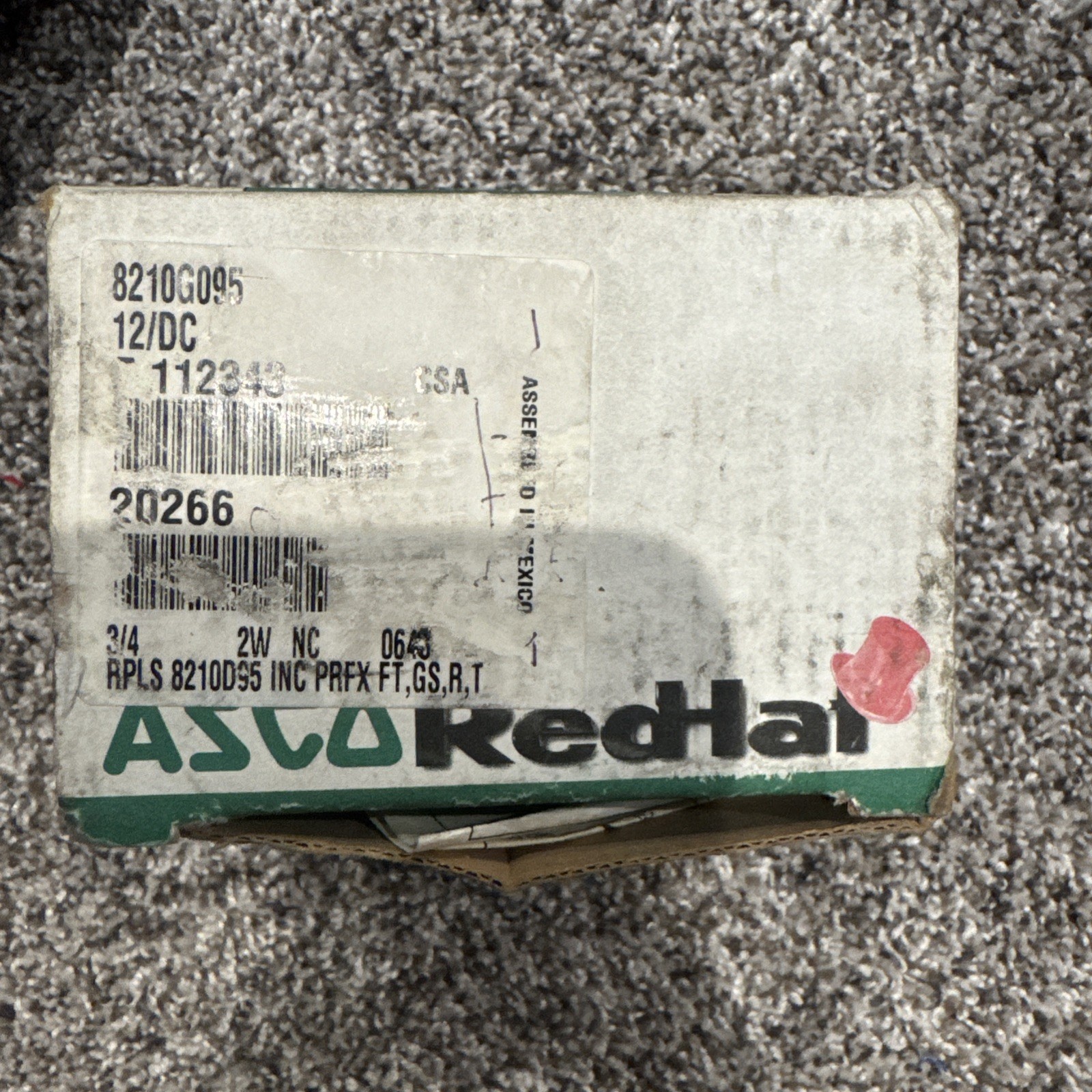ASCO Redhat #9001-2000 Valve