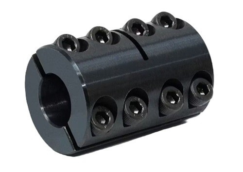 2CC-112-112-KW, 1-1/8″ x 1-1/8″ Rigid Shaft Coupling Double Split With Keyway