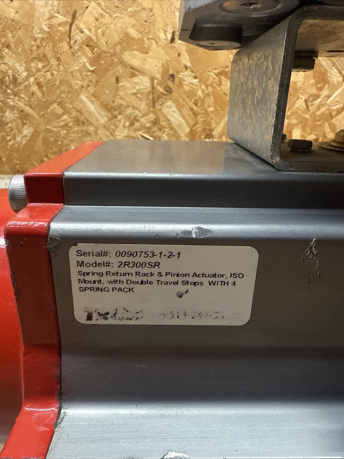 Triac controls 2R300SR Actuator, Westlock Control Head , 0090753-1-2-1, PV-9311W