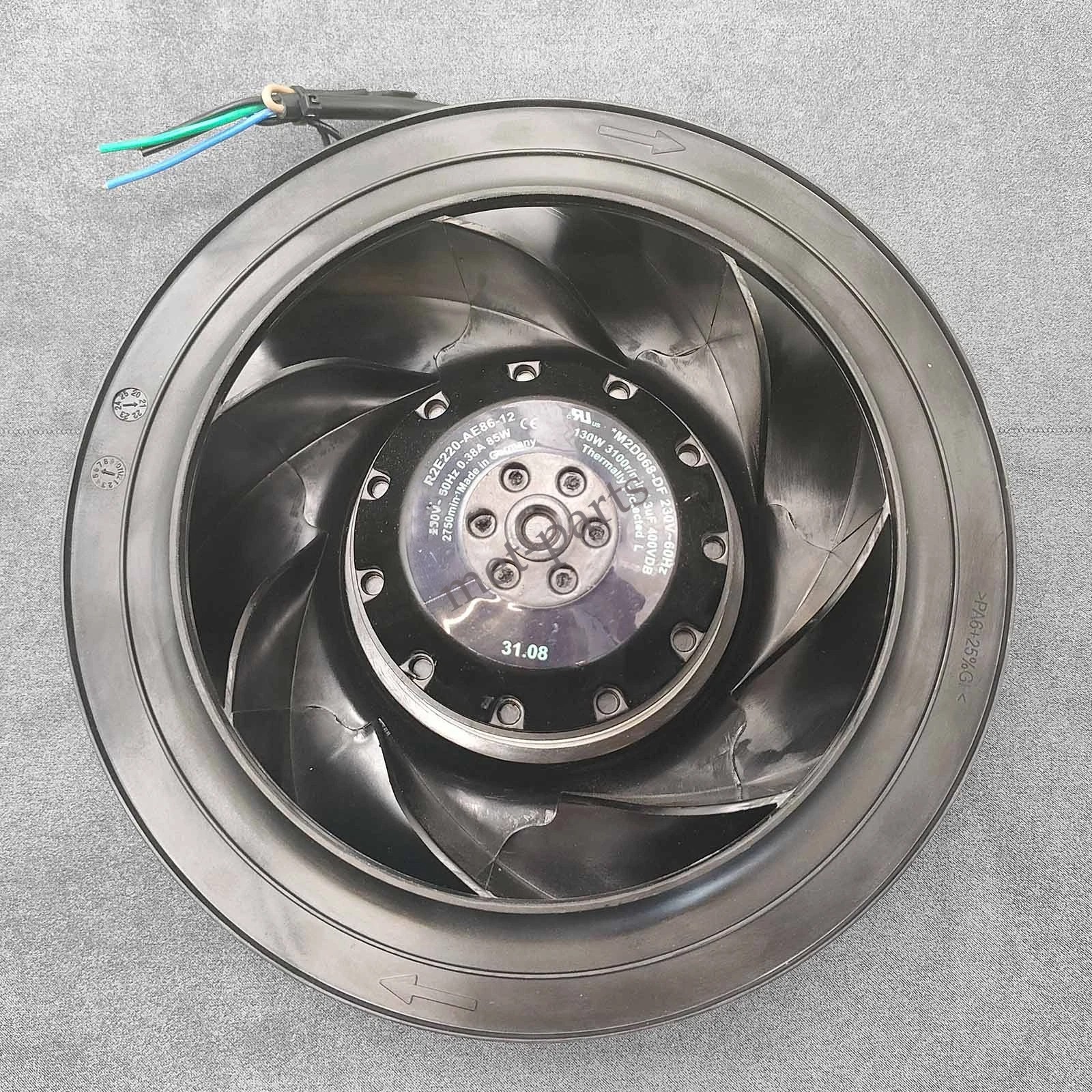 1PC New Fan For R2E220-AE86-12 230V 50Hz 85W 4 Wire Centrifugal Fan