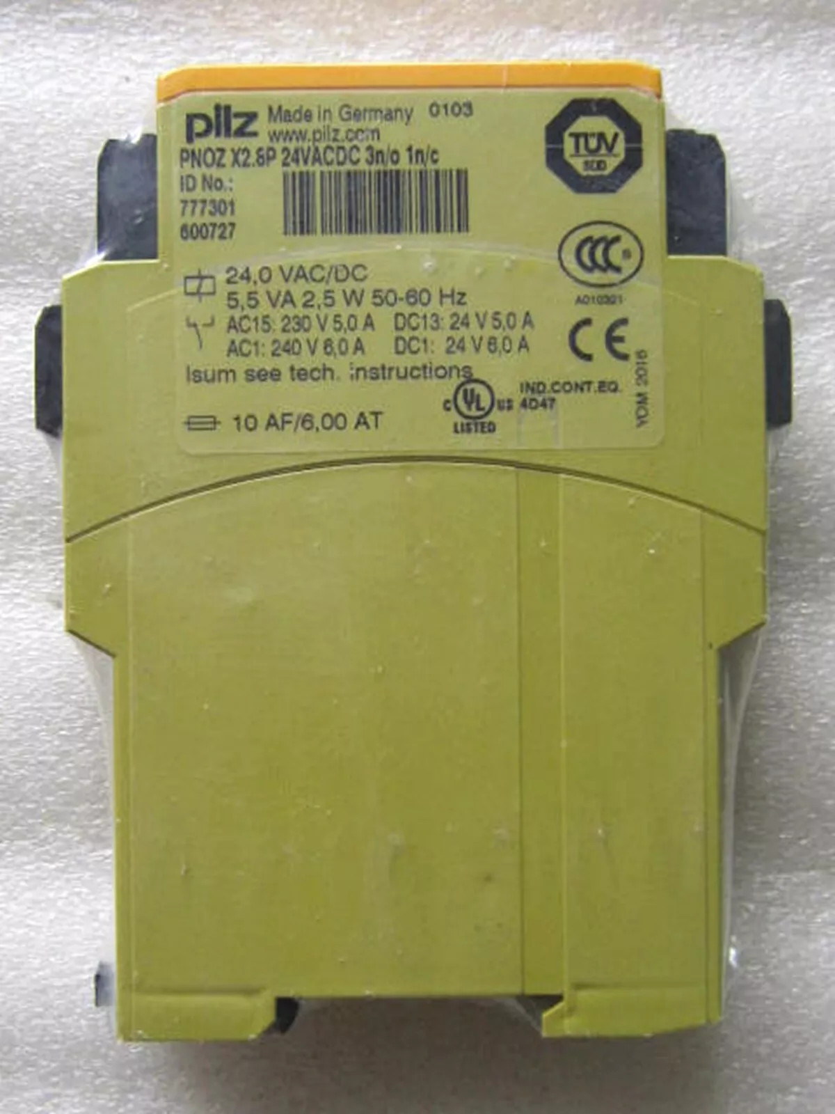 1PC New pilz 777301 PNOZ X2.8P 24VACDC 3N/O 1N/C – US Stock