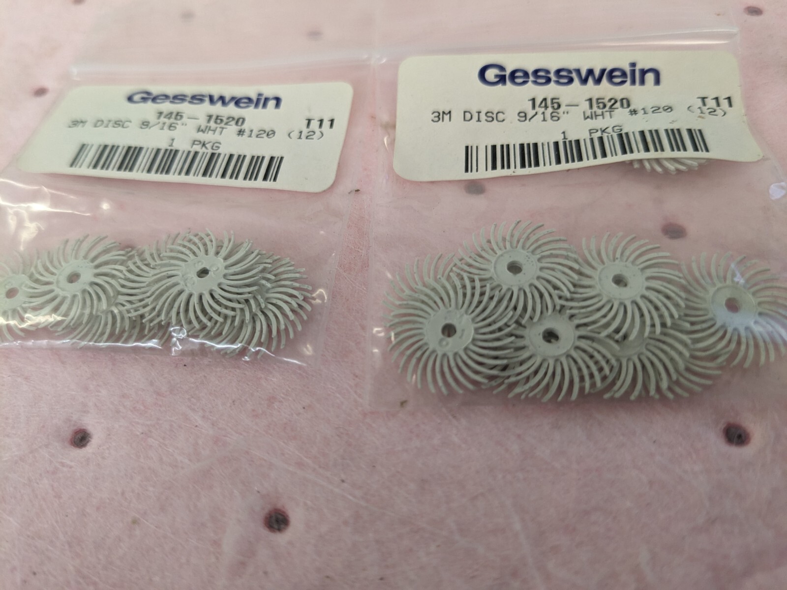 3M Radial Bristle Discs 9/16″ Pkg of 24 145-1520