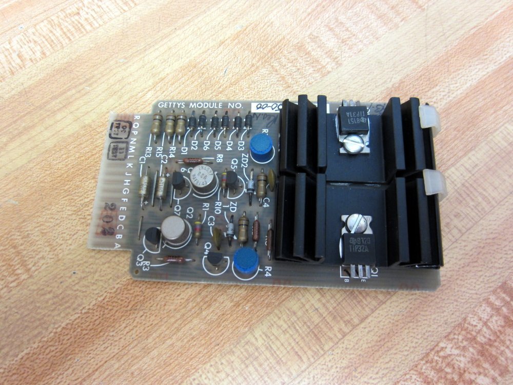 Gettys 55-0050-102 Power Regulator Board 55-0050-00