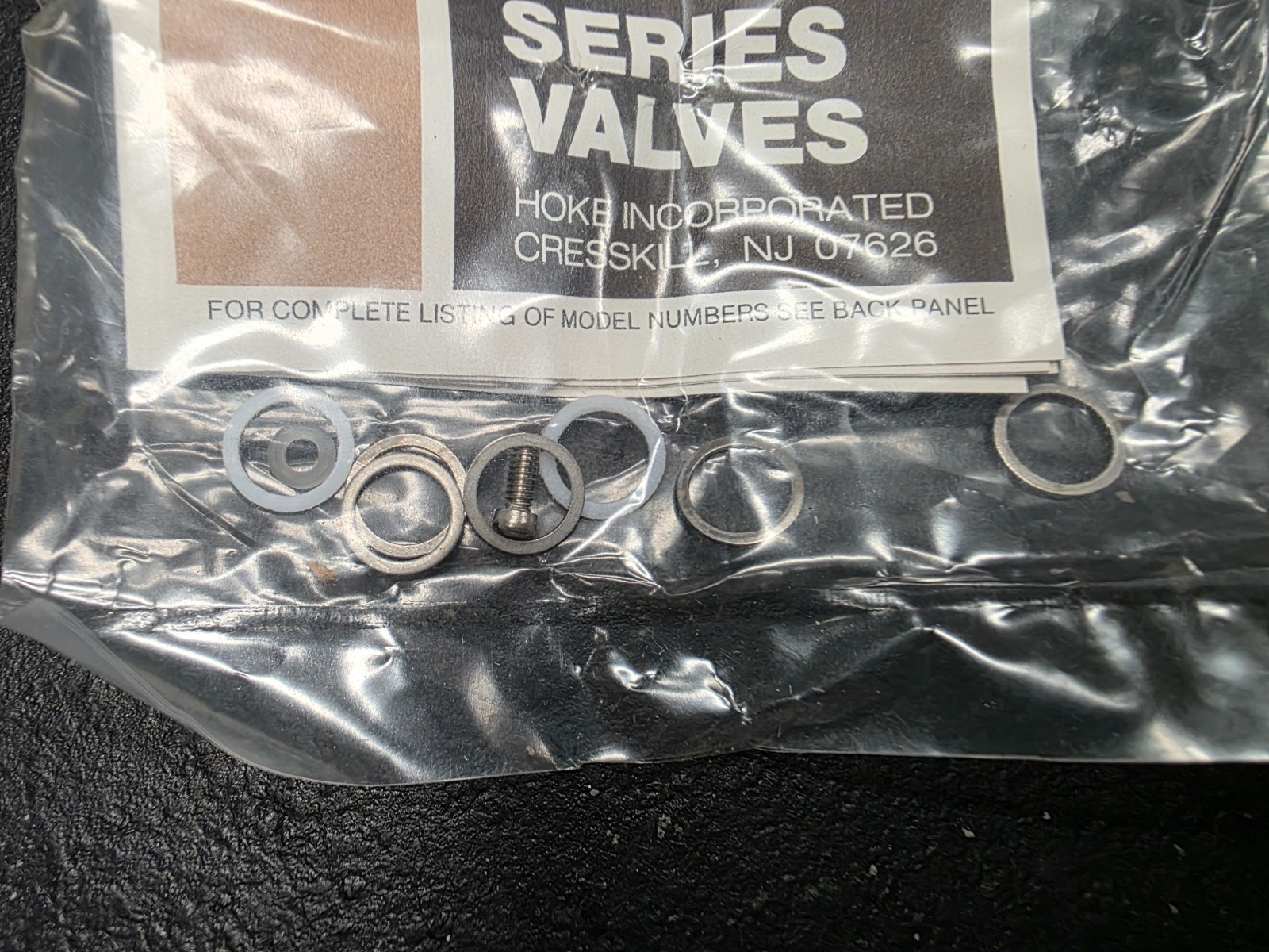 Hoke SP80539K1 Packing & Seat Kit – OEM for 1900/2700/6800/8100 Series Valve