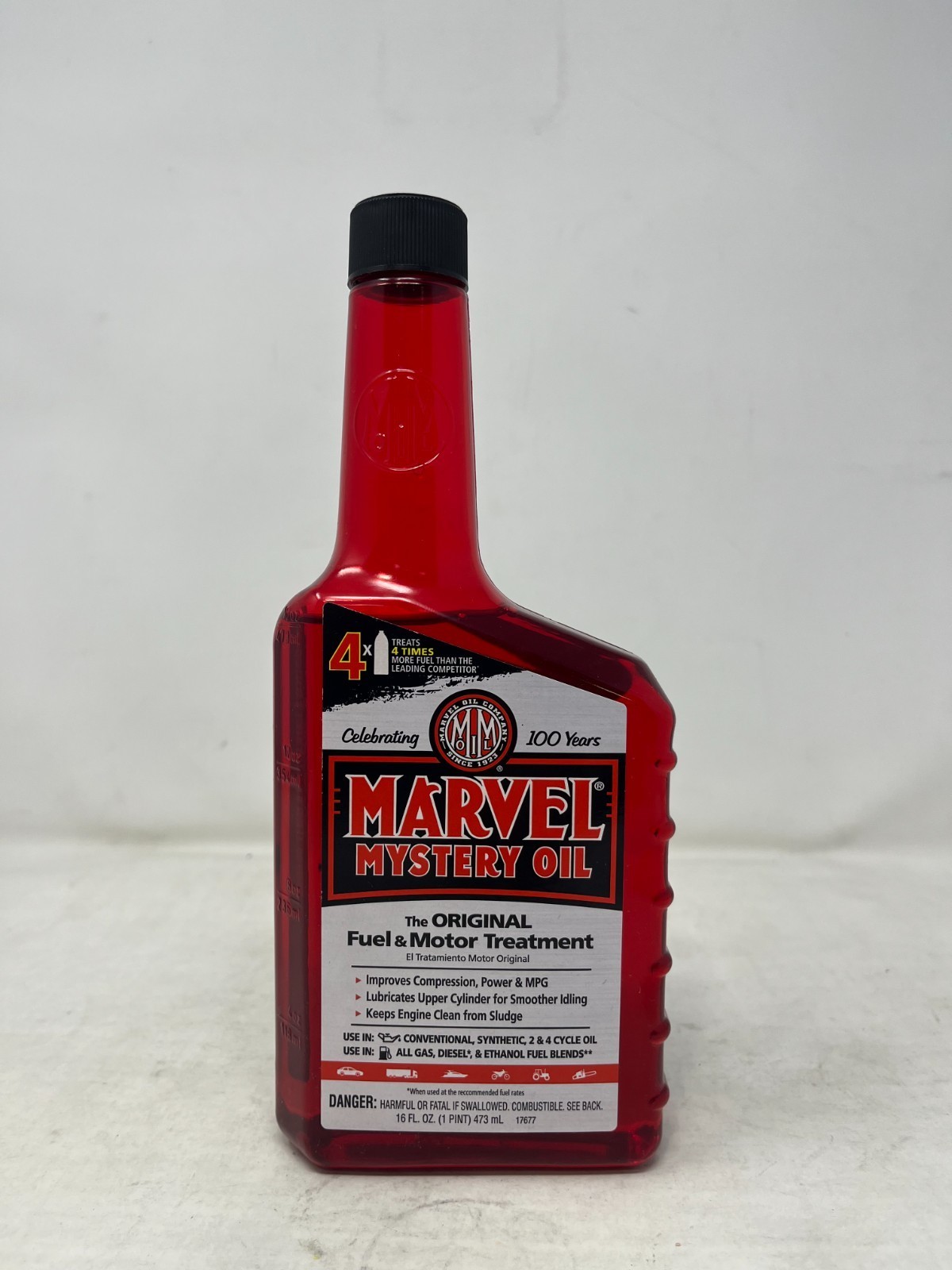 2-Pack Marvel Mystery Oil-The Original Fuel & Motor Treatment, 16 Oz./1-Pint