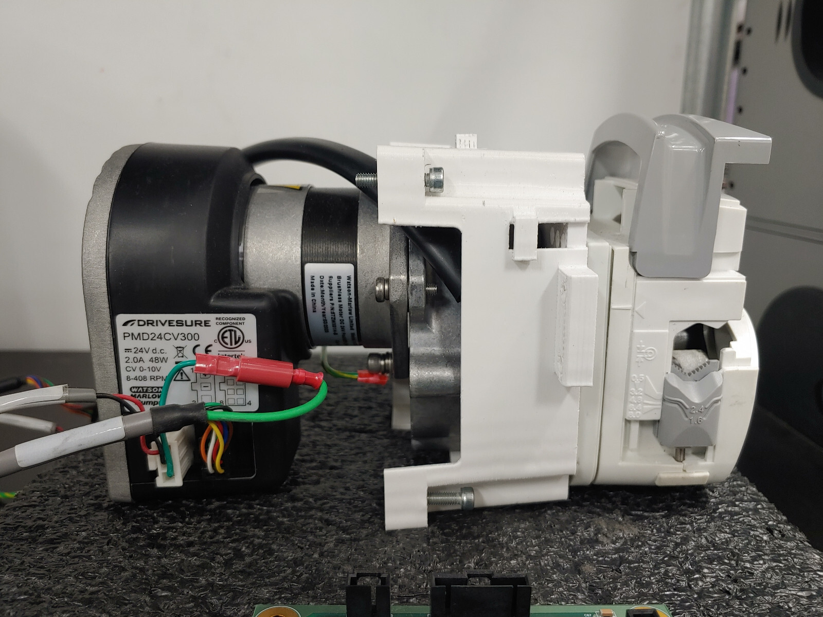 WATSON MARLOW 314 DSI 4 ROLLER Pump Head PMD24CV300 DRIVESURE Pump