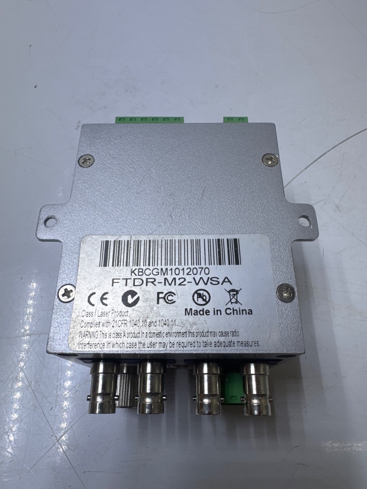 KBC FTDR-M2-WSA Multi-Drop Self-healing Ring Fiber Optic Modem (USED)
