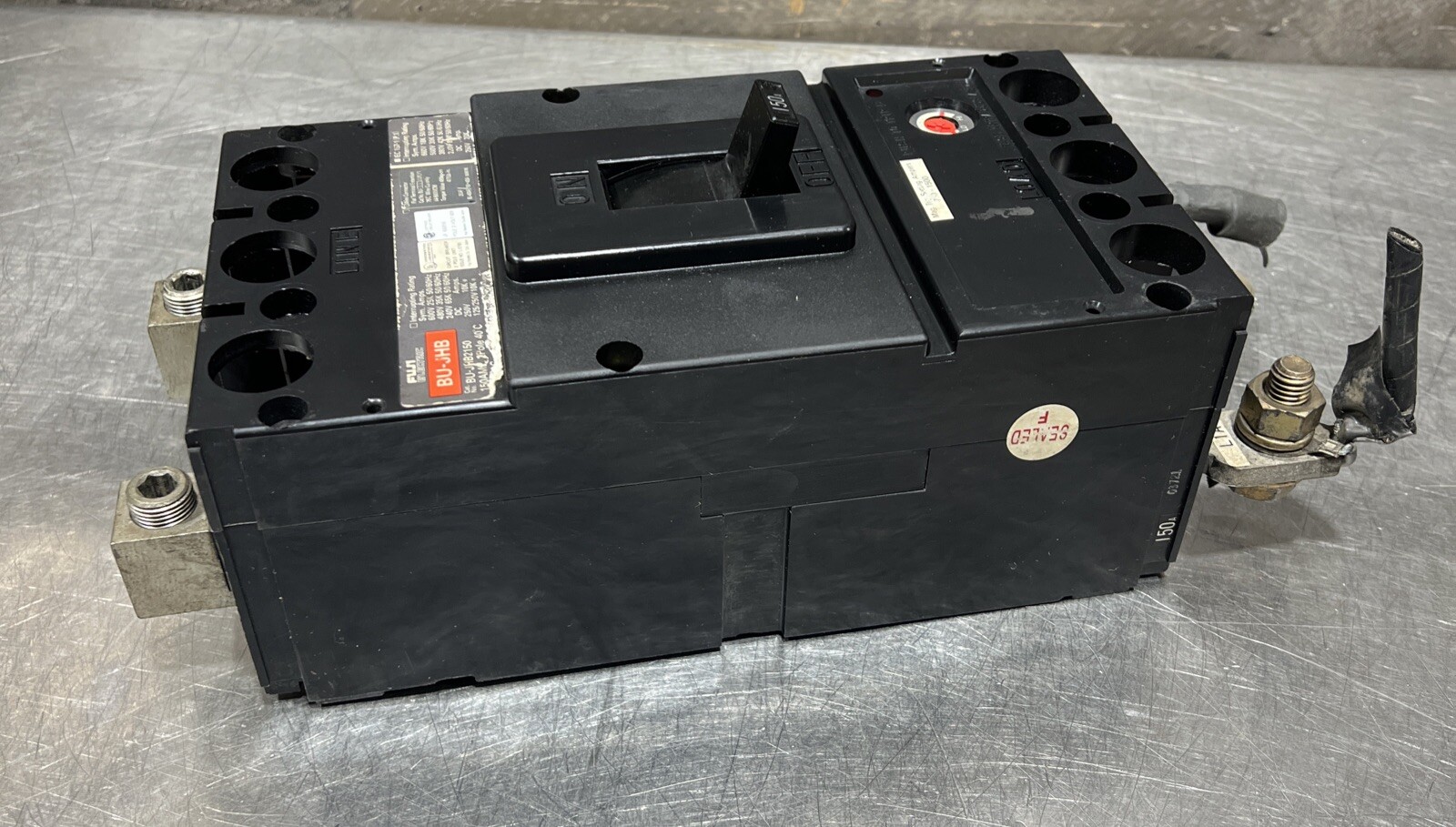 FUJI BU-JHB2150 150AMP 600VAC 250 VDC Circuit Breaker Used Surplus