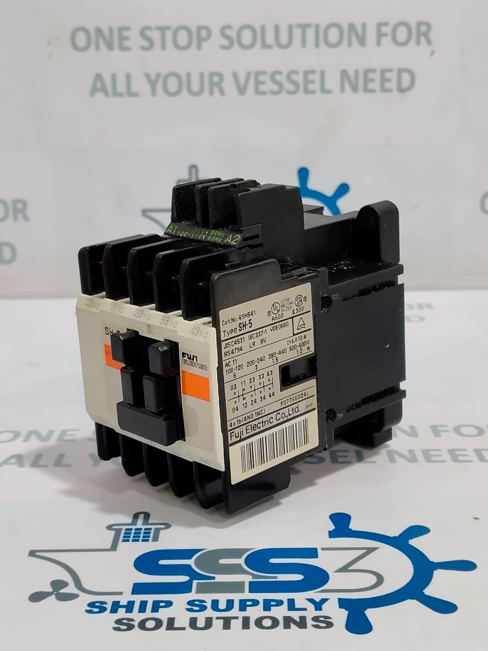 Fuji Electric SH-5 Contactor 100V 50Hz 100-110V 60Hz (Unused New)