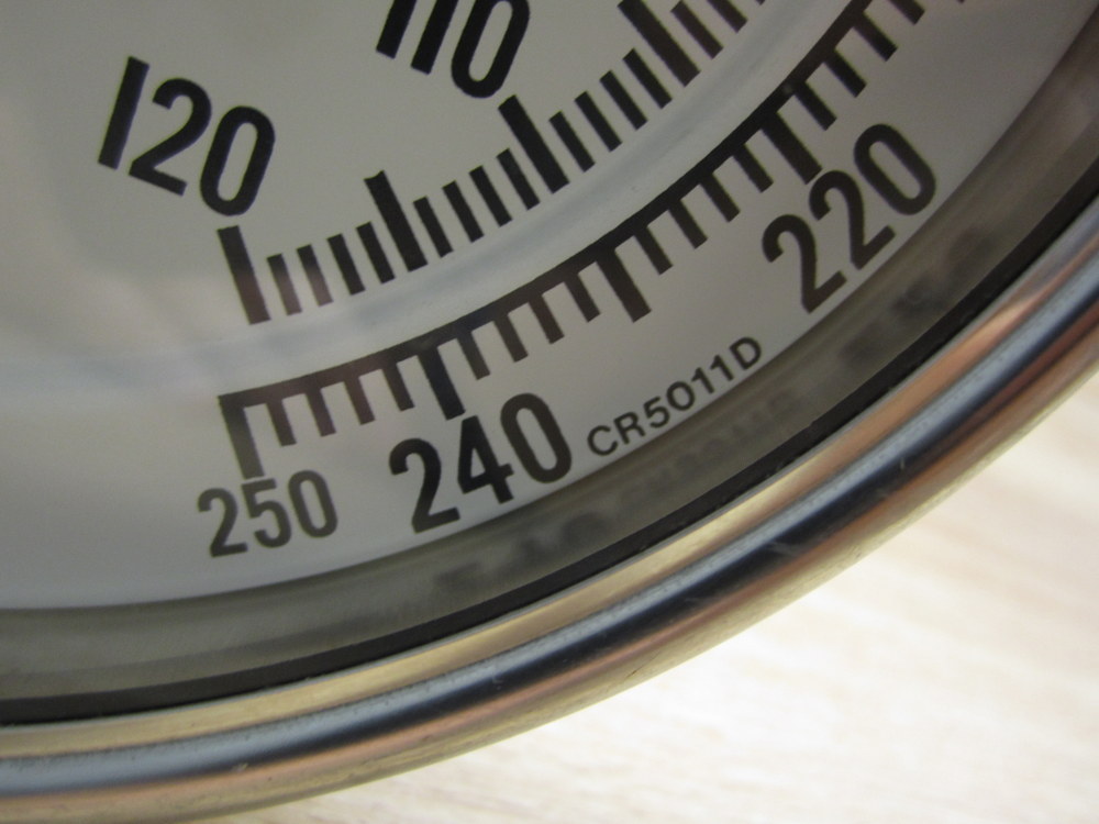 Ertco CR5011D Thermometer 0 To 250°F 20 To 120°C
