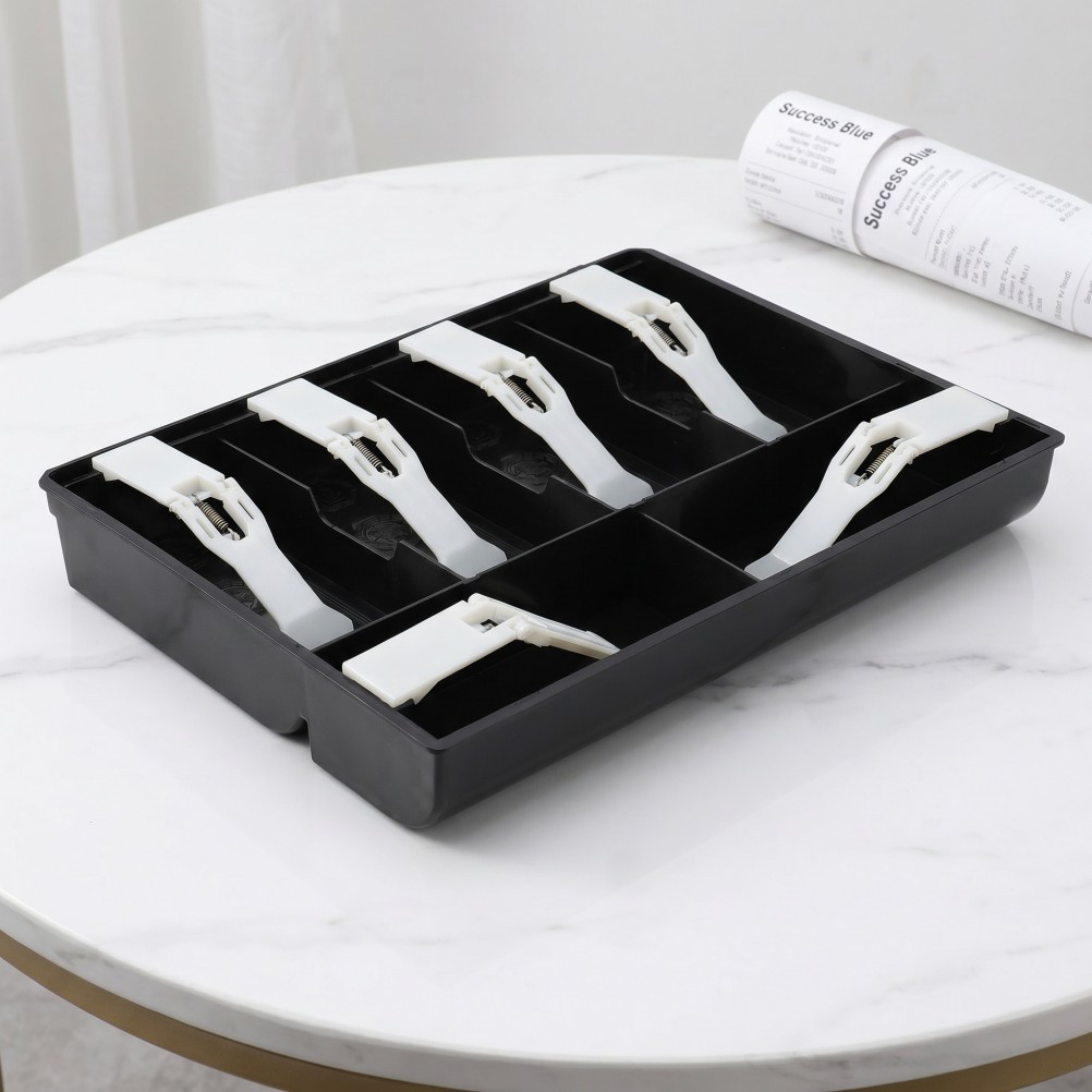 Drawer Cash Box Currency Compartment Money Storage Replacement Tray