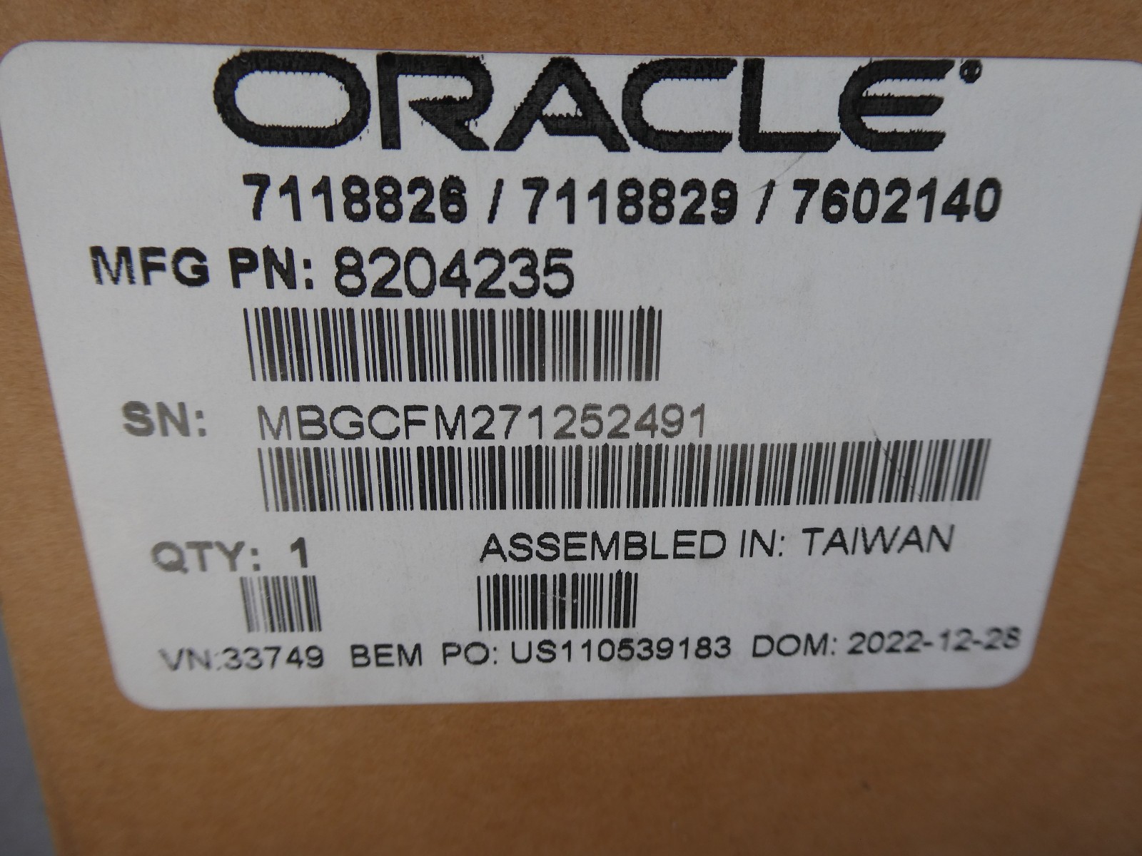 🍀 NEW IN BOX! Oracle MICROS 4-Bay Lithium Polymer Battery Charger Station