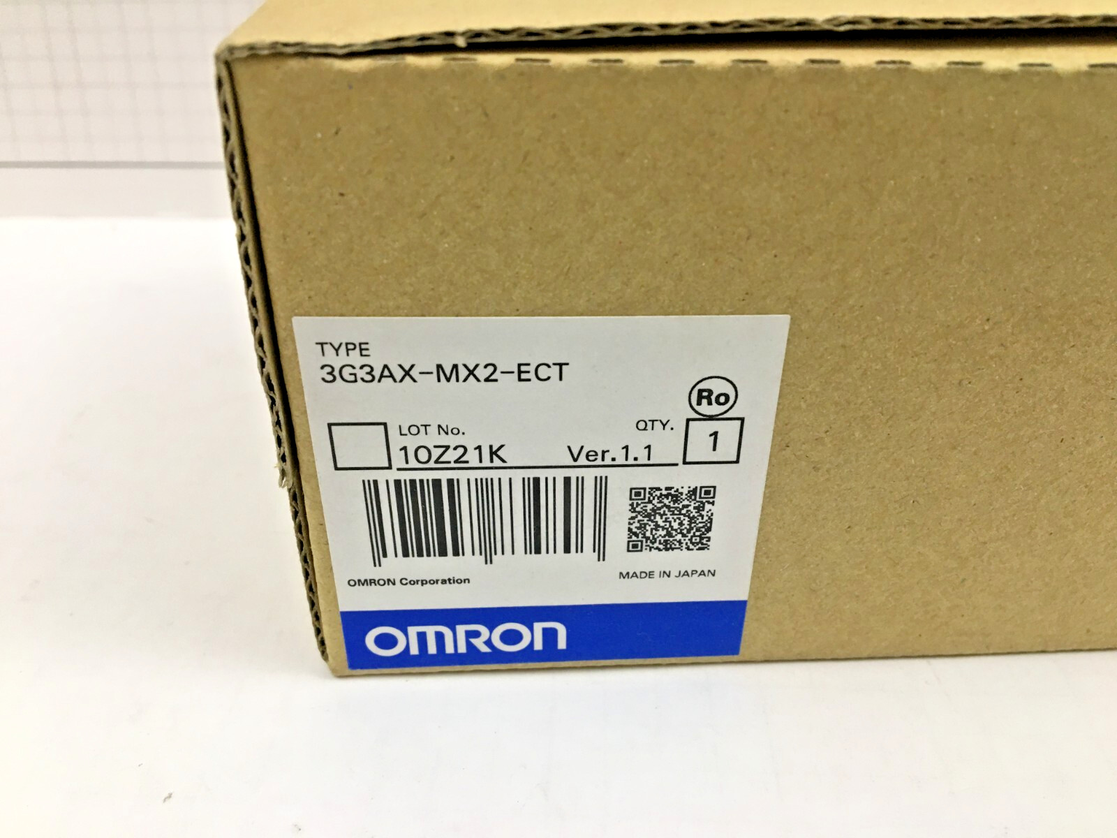 OMRON COMMUNICATION MODULE 3G3AX-MX2-ECT, US Seller, New in unopened Sealed Box