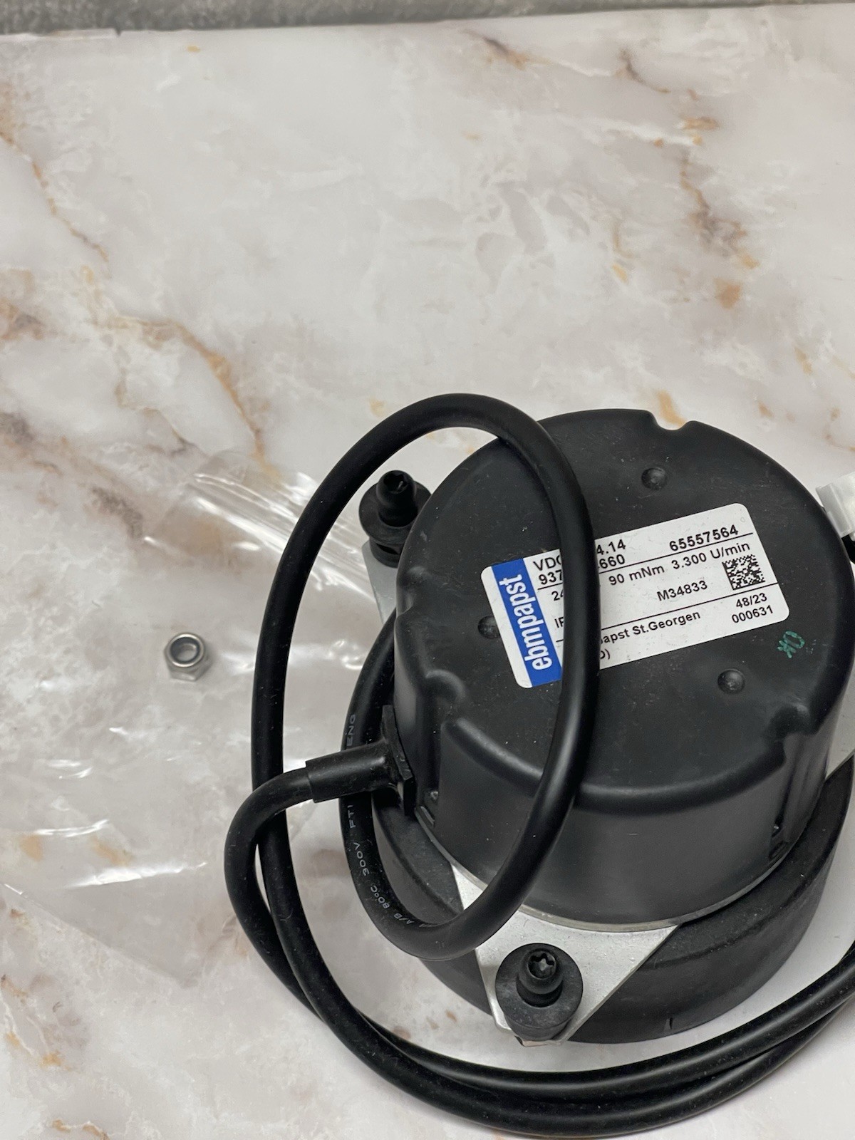 EBMPAPST VDC-3-54.14 9375414660 24VDC 90 mNm New (Other)