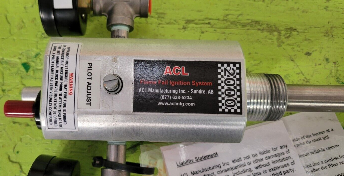 🟠ACL 2000 FLAME FAIL IGNITION SYSTEM, PESSCO IS OFFERING 1 V120523-11-14 🗽