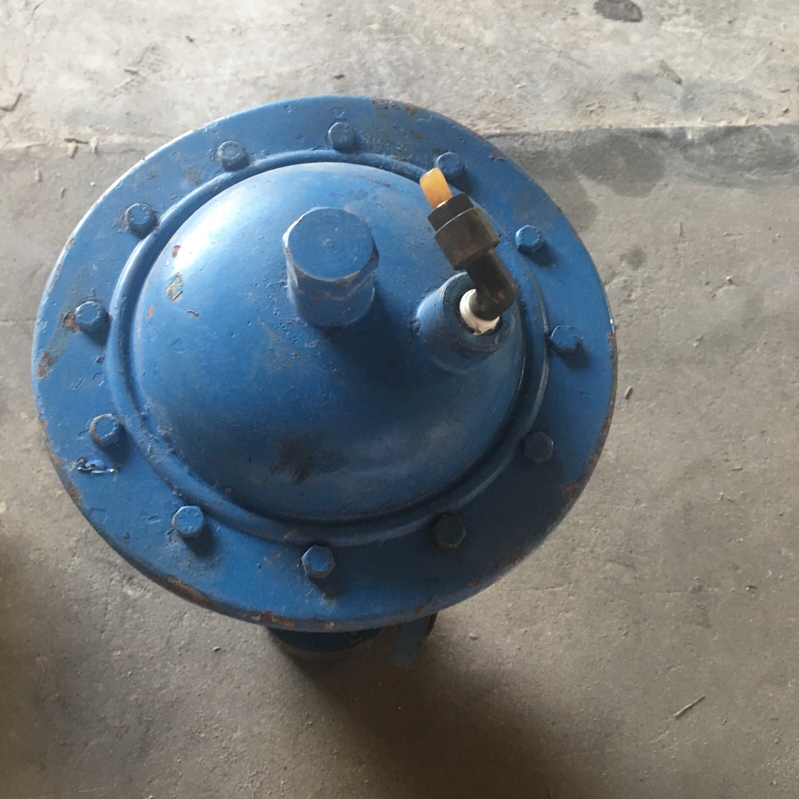 PLEIGER DN20PN16 GG20 ACTUATED FLANGED GLOBE VALVE