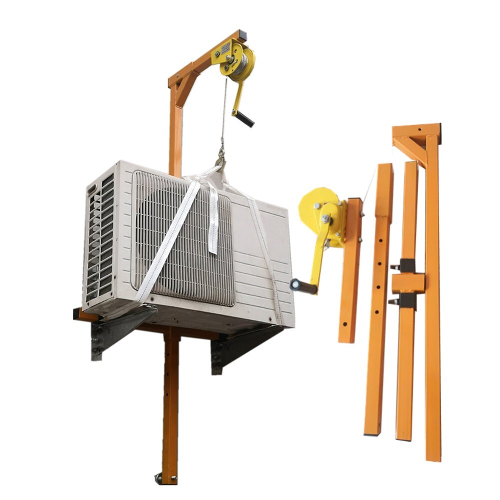 AC Air Conditioner Outside Installation lifting Tool 10M Bracket Crane Tool USA