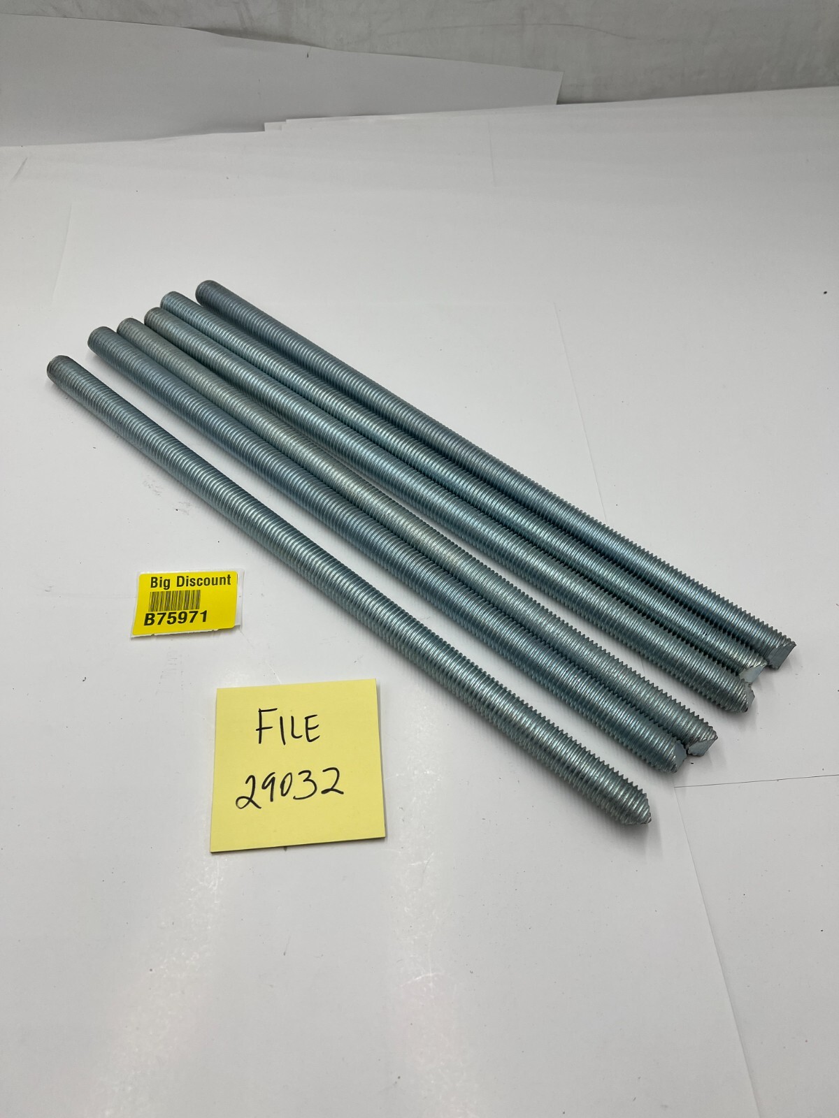 (QTY 6) Hilti HAS-E 3/4-Inch x 17-Inch Anchor Rod 385436 Carbon Steel SEE PHOTOS