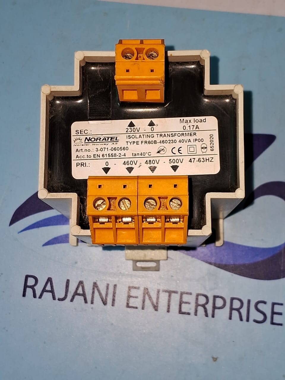 NORATEL FR60B-460230 Isolating Transformer 40VA