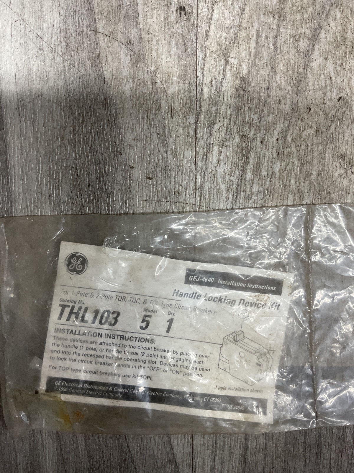 General Electric THL103 Handle Locking Device Kit #4026PT13