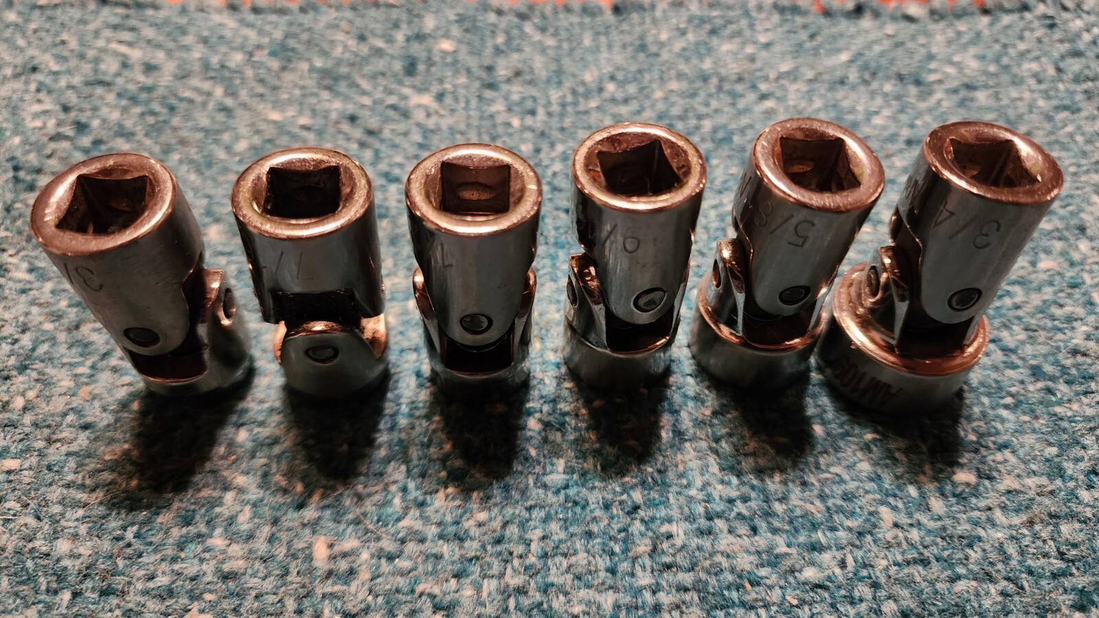 Armstrong 3/8″ Socket Swivels-12 pt: 3/8″, 7/16″, 1/2″, 9/16″, 5/8″, 3/4″ USA!