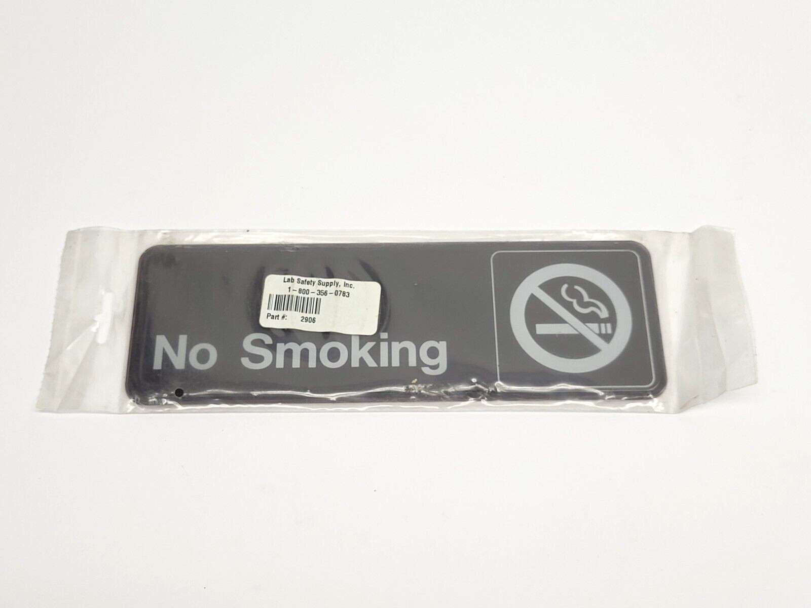 Lab Safety Supply Inc. 2906 No Smoking Sign LOT OF 10