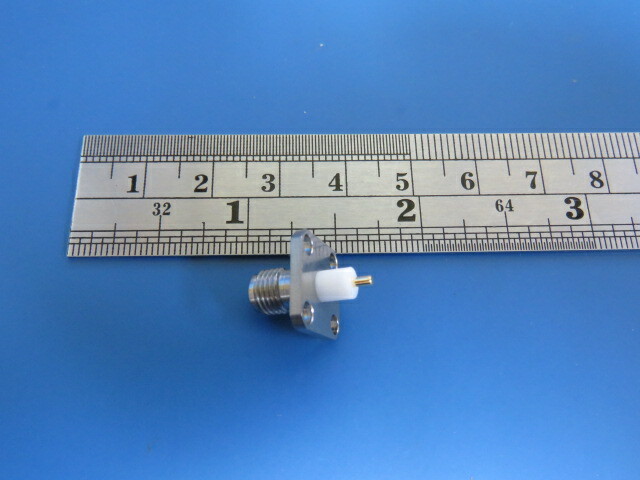 ROSENBERGER 32K42W-500S3 Qty of 5 per Lot SMA, FEMALE; 4 HOLE FLANGE