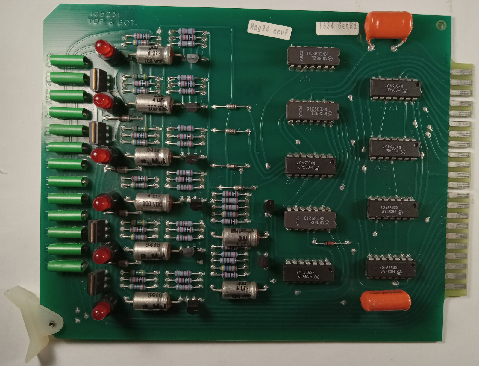 1 USED THYSSENKRUPP 105251 TOP & BOT CIRCUIT BOARD UNB ***MAKE OFFER***