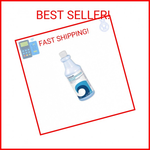 Boardwalk BWK 4823EA 32 oz Bottle Unscented Industrial Strength Alkaline Drain C