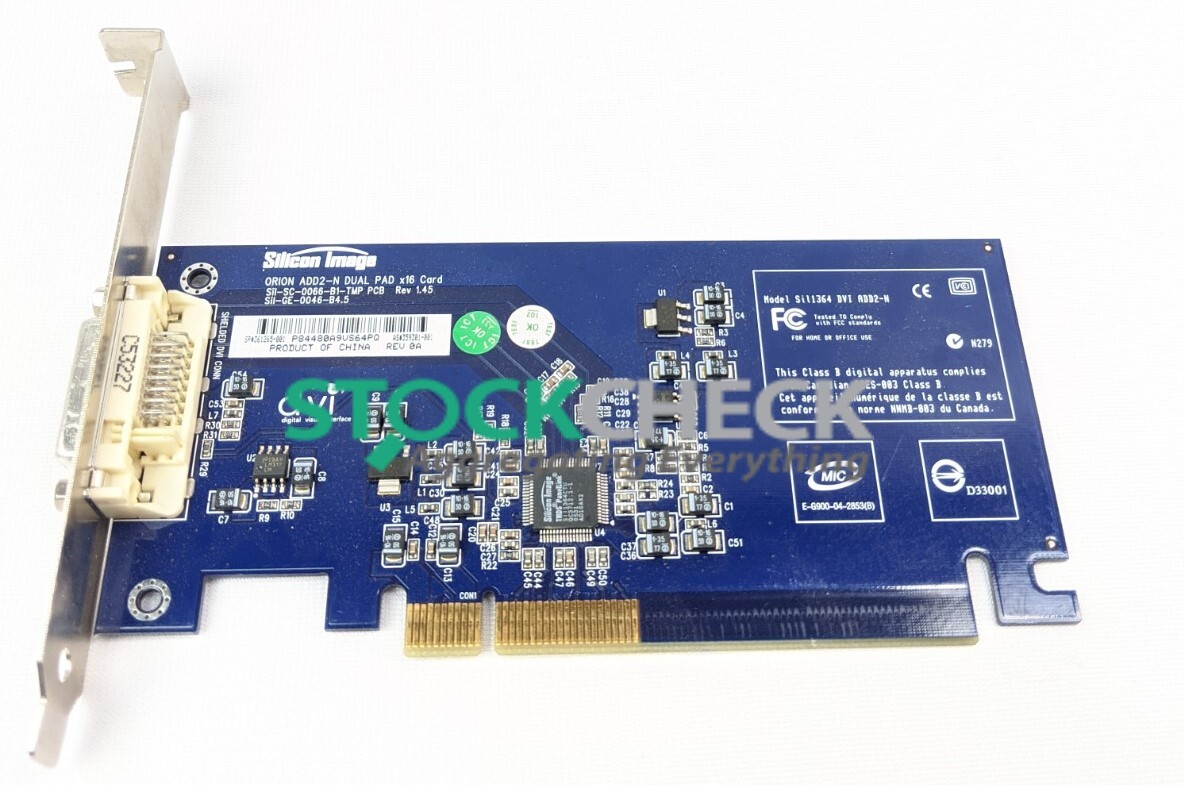 Silicon Image SIL1364 DVI ADD2-N DVI Cards
