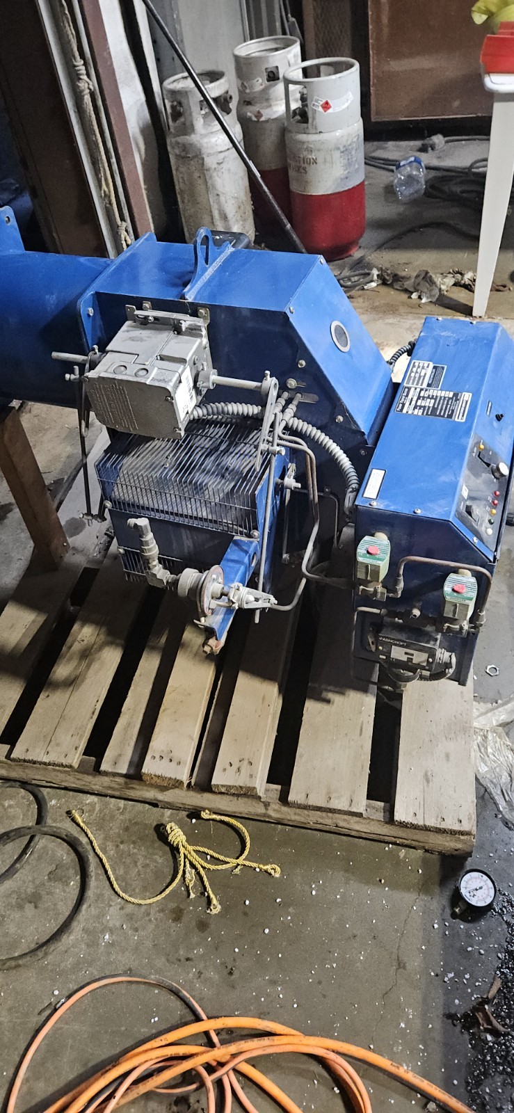 Powerflame C4-OB Oil Only Gas Polite Burner Rated For 150 Hp Boiler