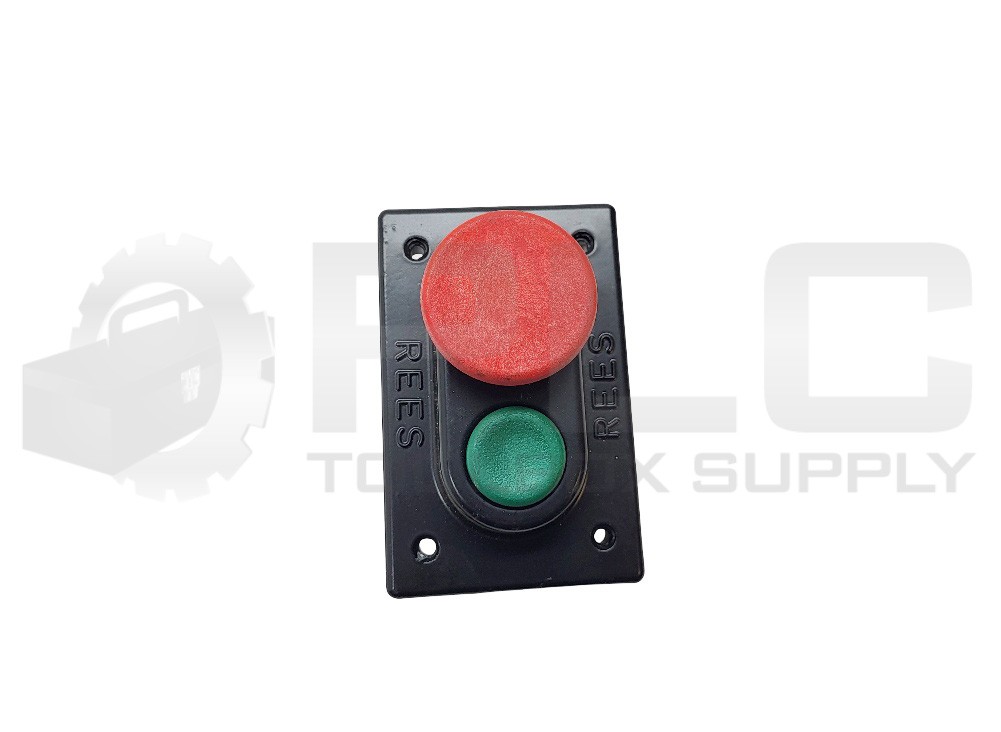 NEW REES 01619-032 CONTROL UNIT RED/GREEN PUSH BUTTON STATION
