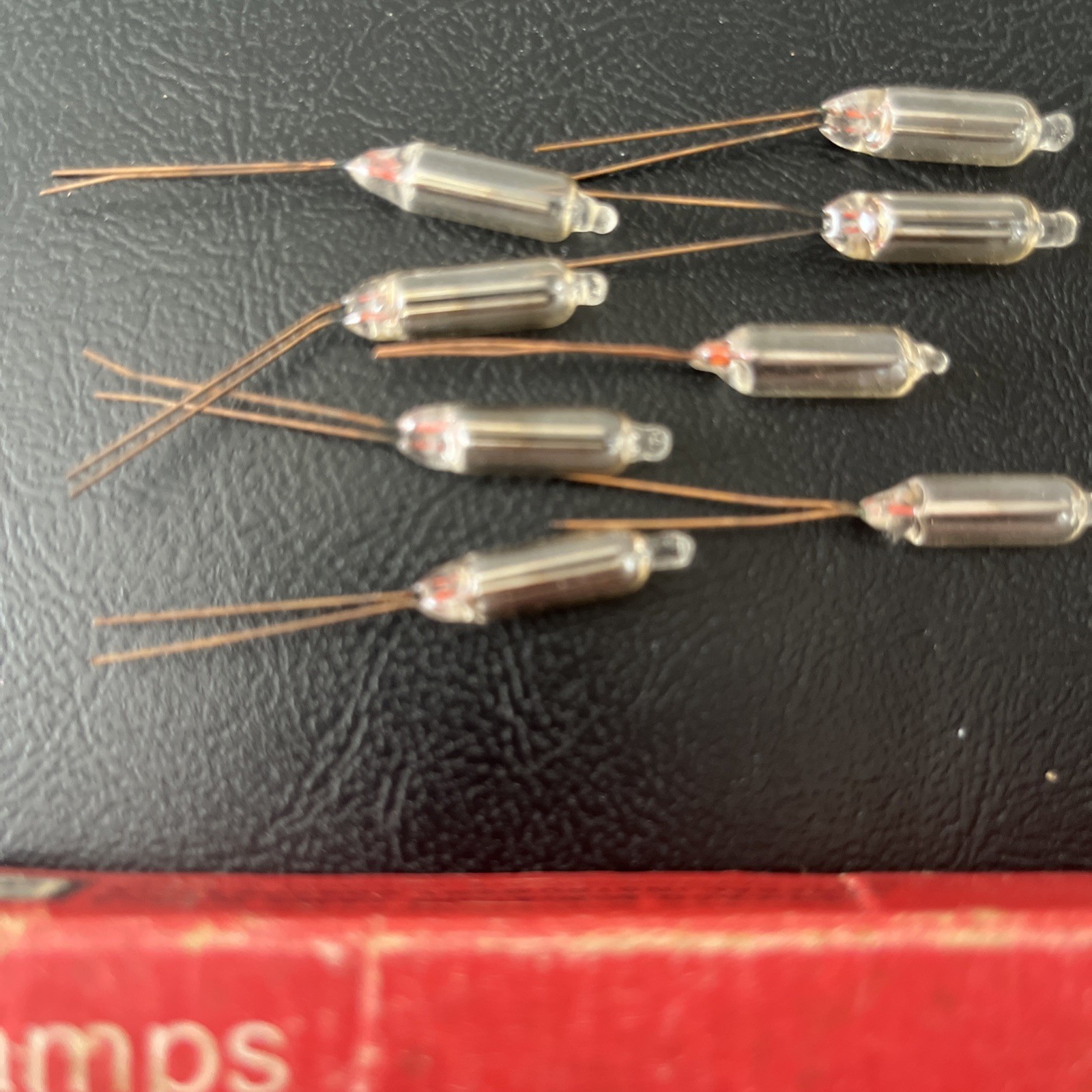 Vintage Chicago Miniature Lamps 10-A6A box of 18 StroboTuner-StroboConn Part LB