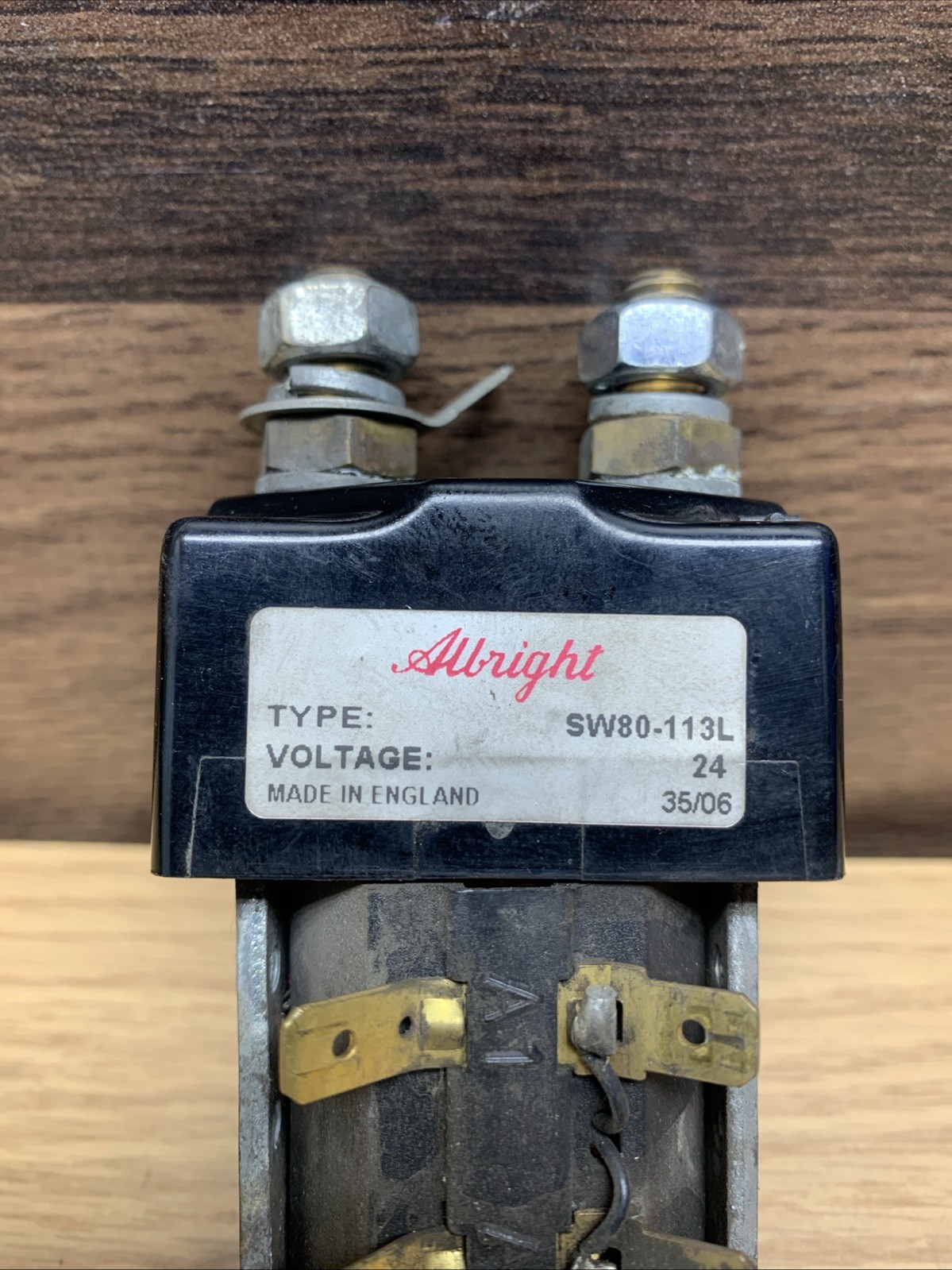 ALBRIGHT,SW80-113L,CONTACTOR SOLENOID 24V