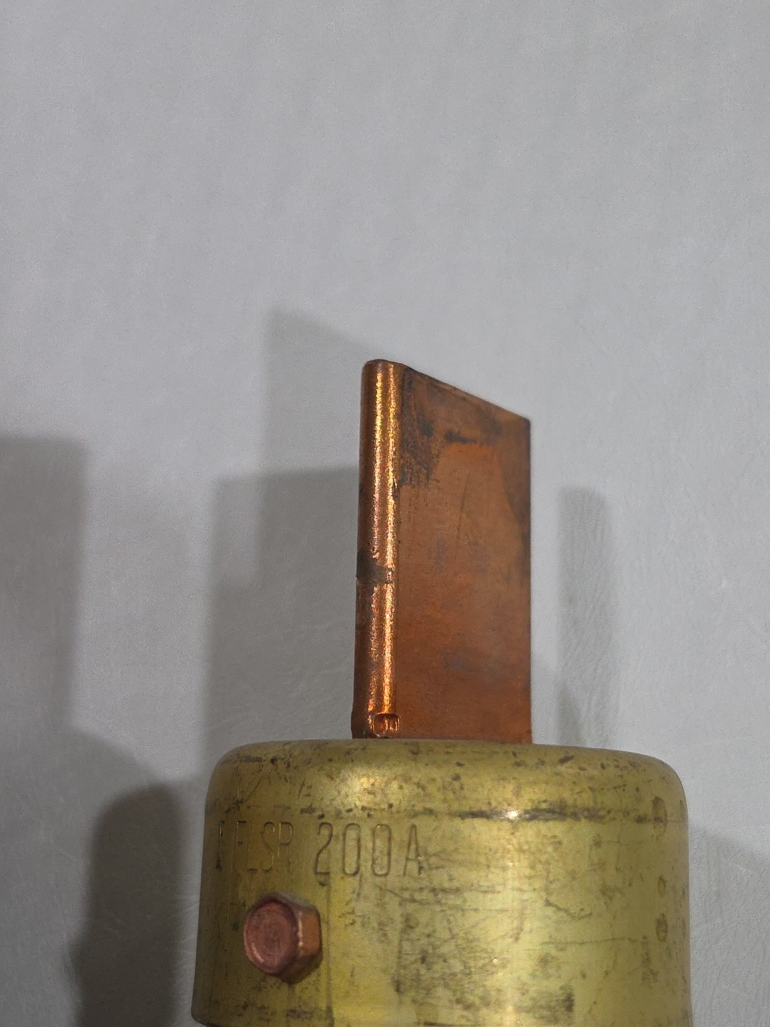 LOT OF 2 Littelfuse FLSR-200 200 Amp Slo-Blo Time Delay Fuses