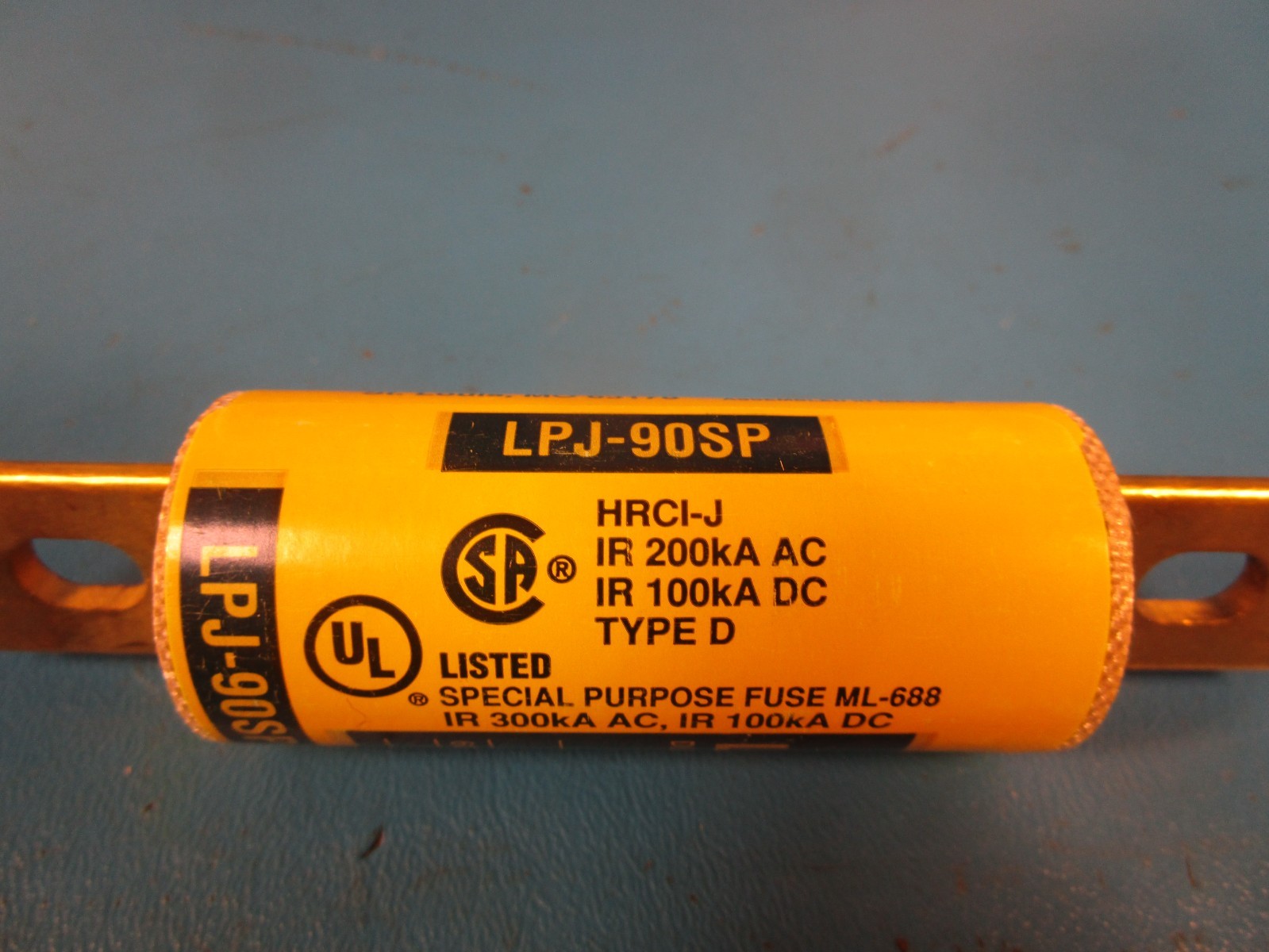 Bussmann LPJ-90SP, Cooper Fuse, NON-INDICATING, DUAL ELEMENT, TIME DELAY, 600 VA